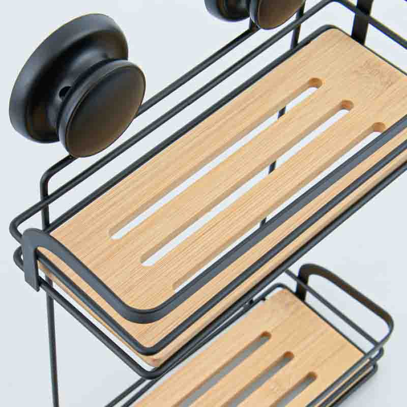 Etagère avec ventouses 2 niveaux