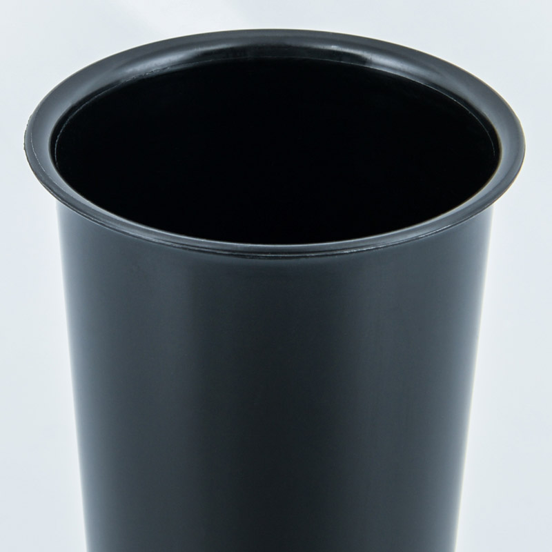 Vase funéraire noir