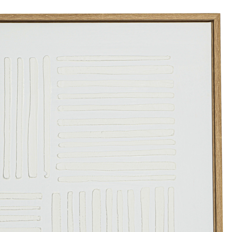 Toile peinte encadrée 'Square' 