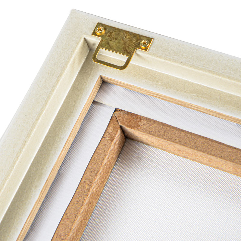 Toile peinte encadrée 'Square' 