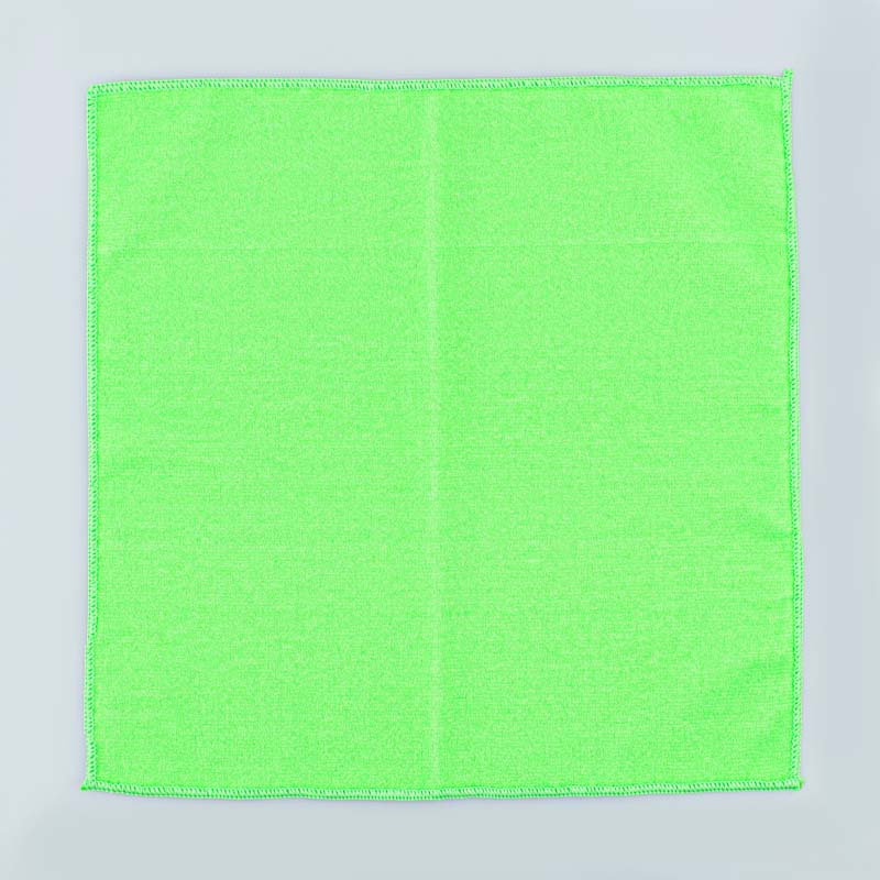 Chiffon microfibre double face vert  