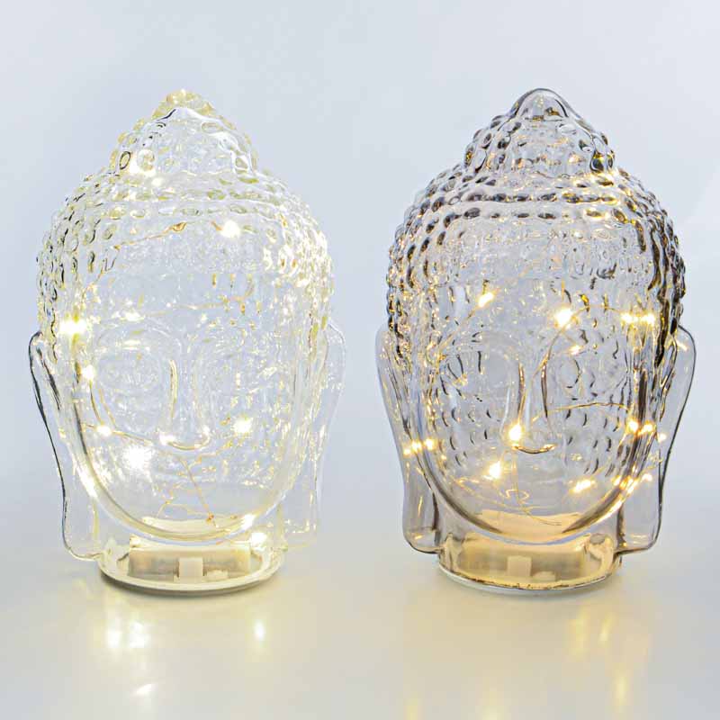 Tête de Bouddha LED
