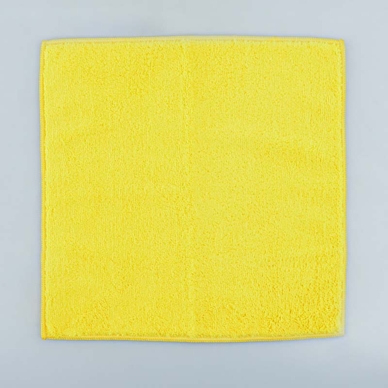 Chiffon microfibre de dépoussiérage jaune