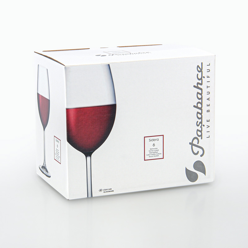 Lot de 6 verres à pied 'Sidera'