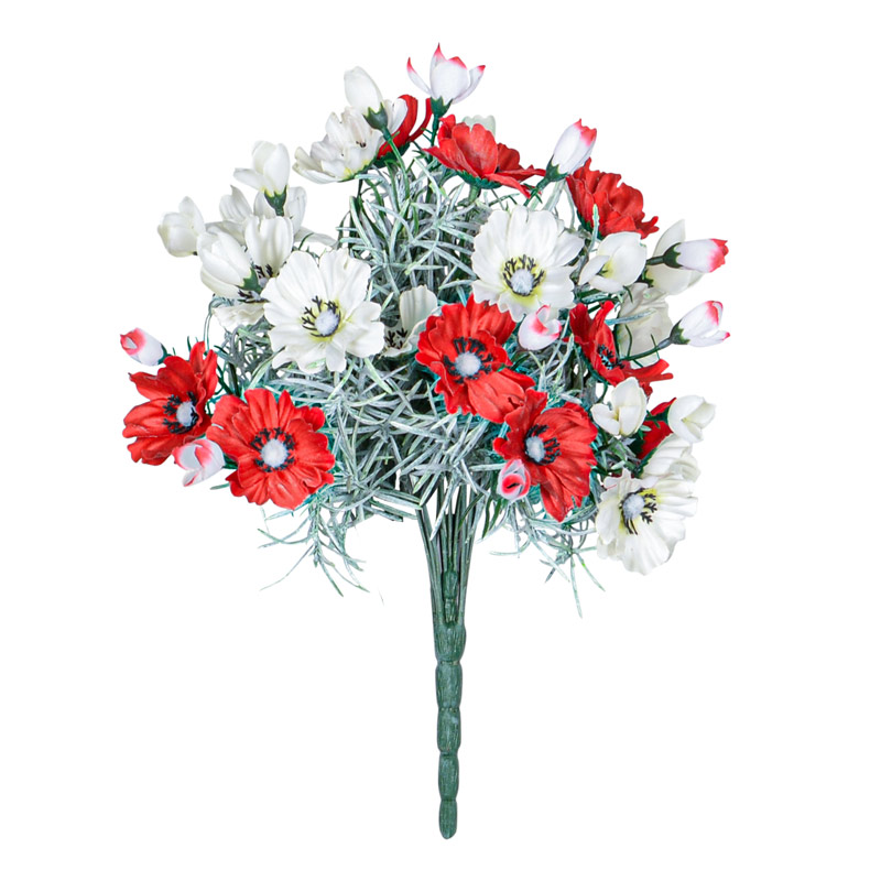 Bouquet artificiel anemone