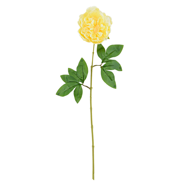 Tige de pivoine clémentine artificielle 