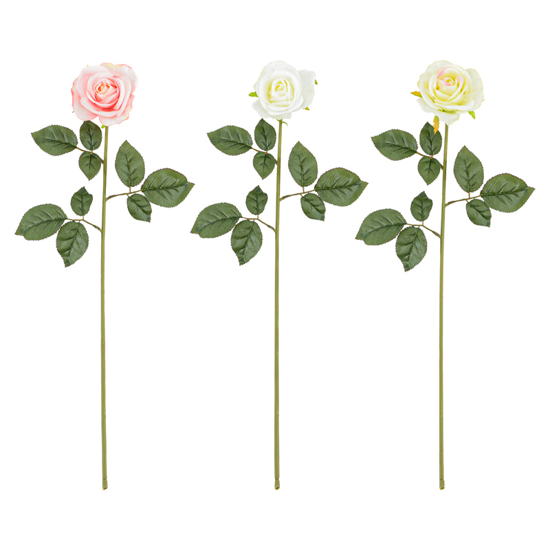 Tige de rose artificielle