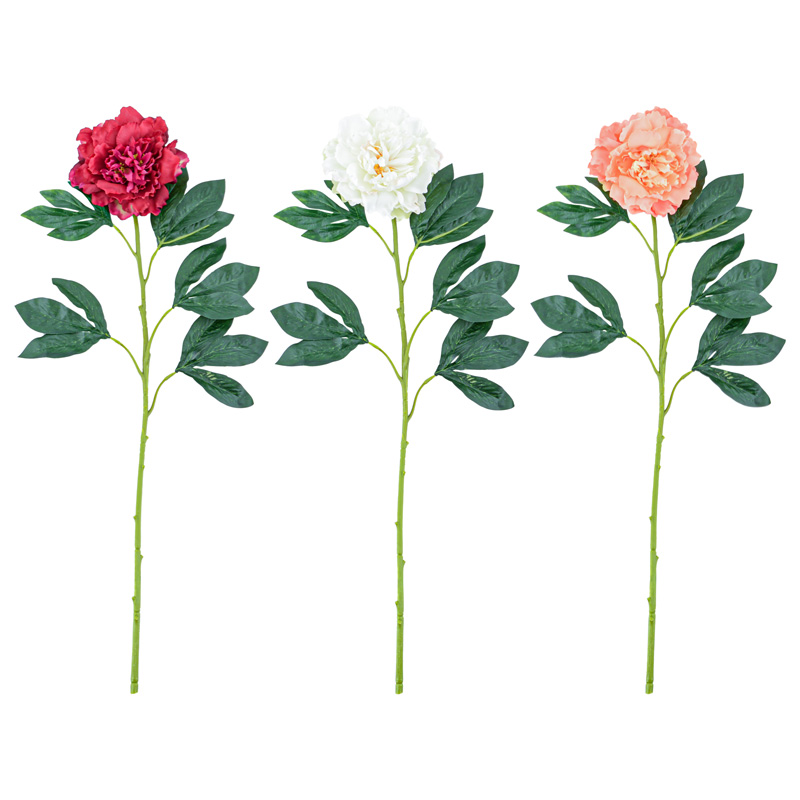 Tige artificielle de pivoine géante