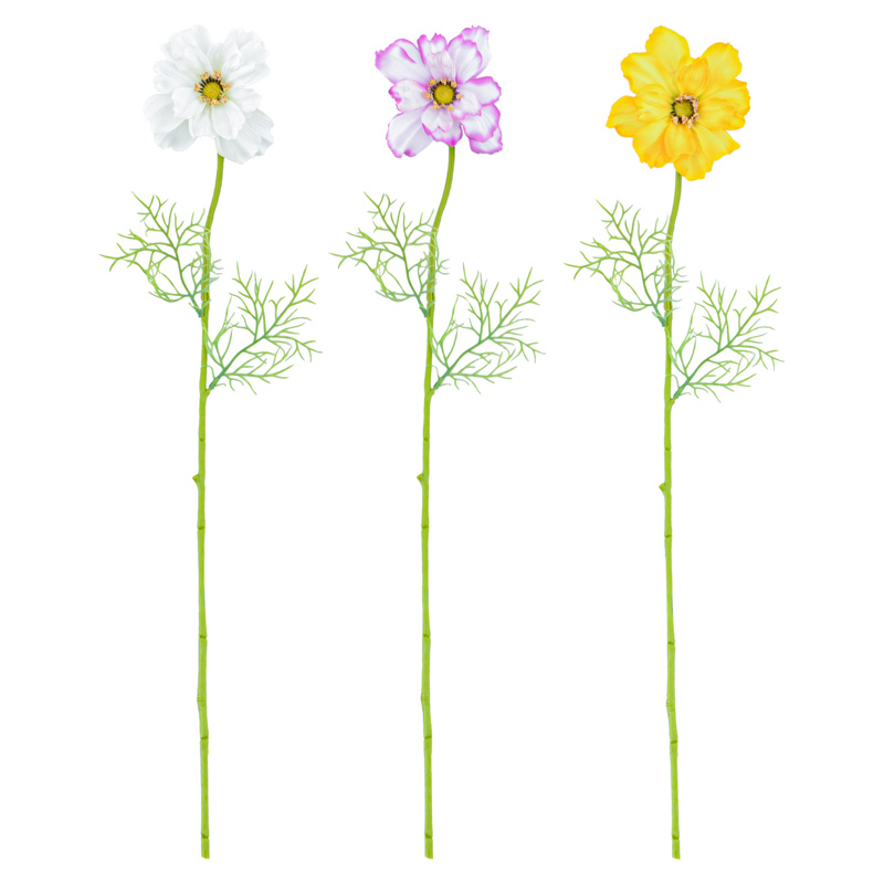 Tige artificielle fleur de cosmos