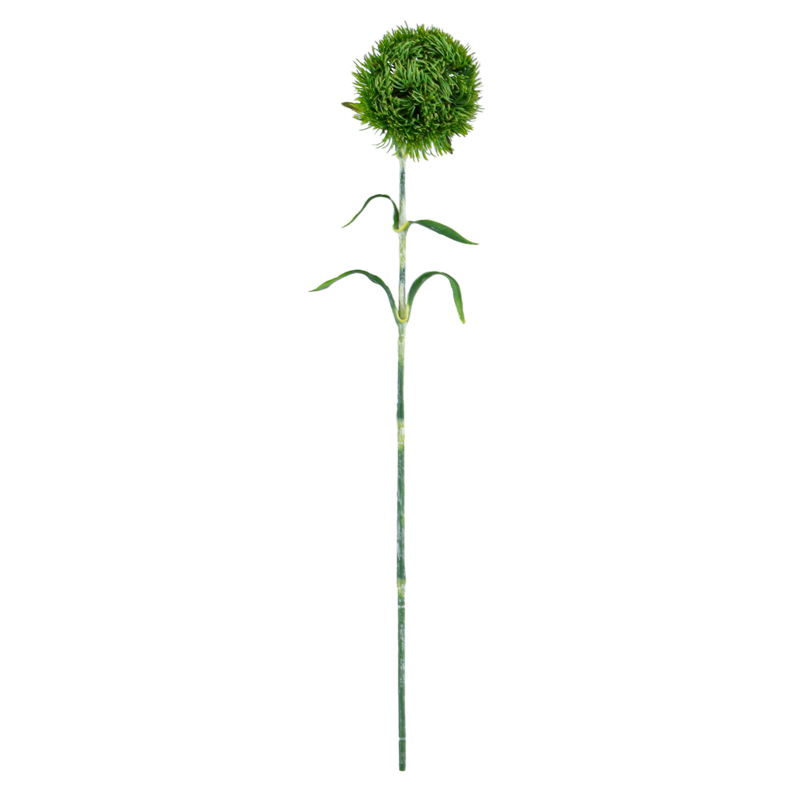 Tige d'allium verte artificielle 