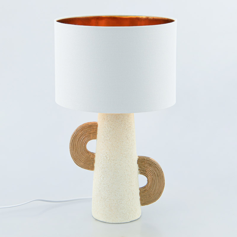 Lampe à poser 'Pao' beige