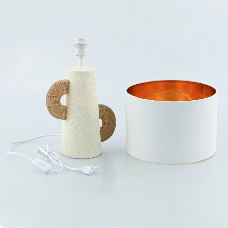 Lampe à poser 'Pao' beige