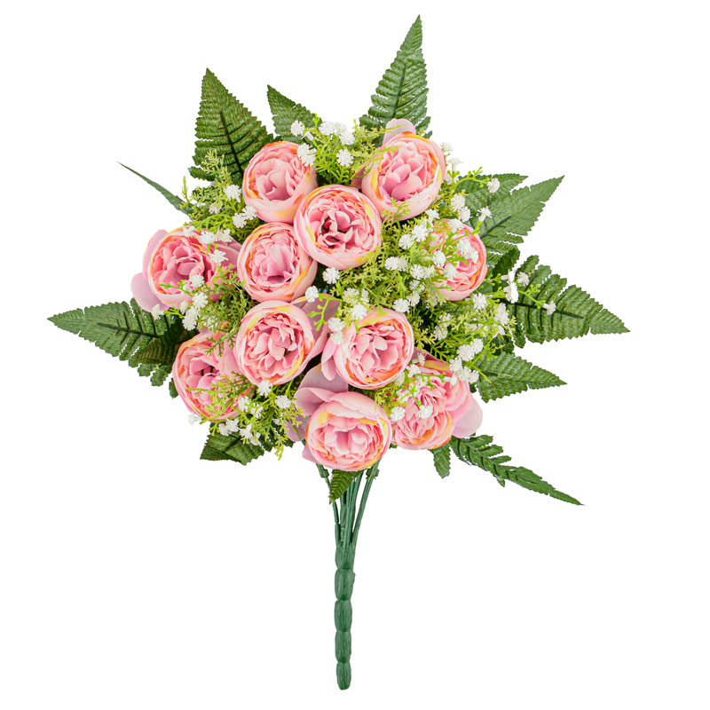 Bouquet artificiel de renoncules