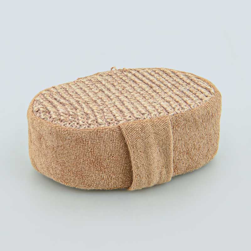 Éponge de bain en jute