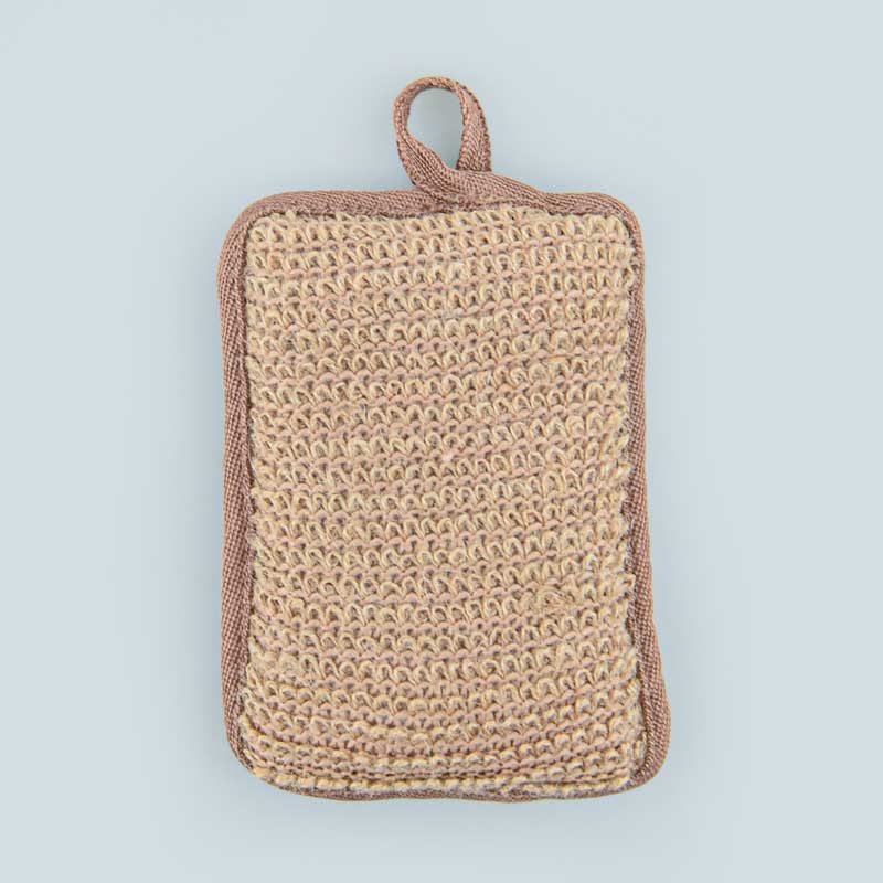 Éponge de bain en jute