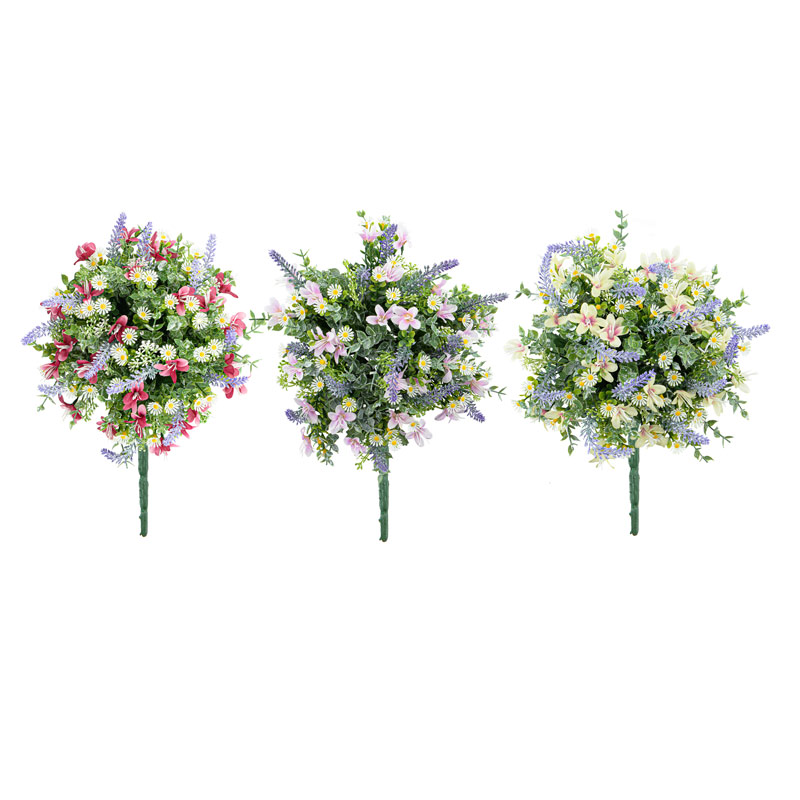 Bouquet de fleurs artificielles 