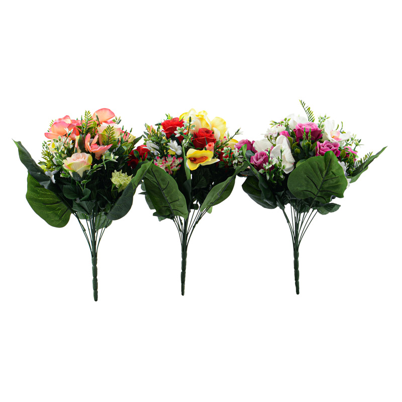 Bouquet de fleurs artificielles 