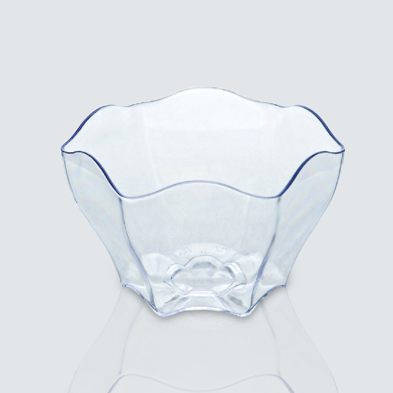 Lot de 20 verrines hexagonales transparentes