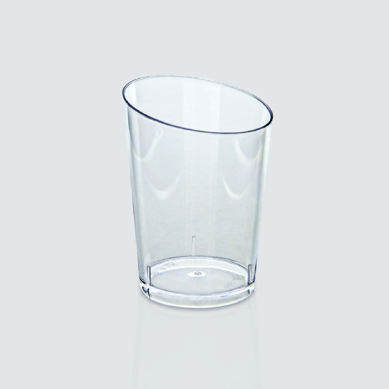 Lot de 24 verrines rondes transparentes