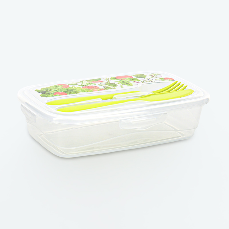 Boite alimentaire avec couverts 'Paris' 