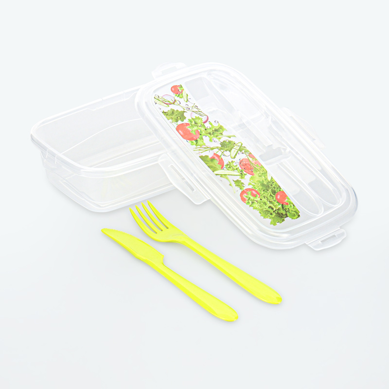 Boite alimentaire avec couverts 'Paris' 