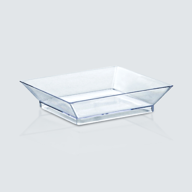 Lot de 24 verrines basses carrées
