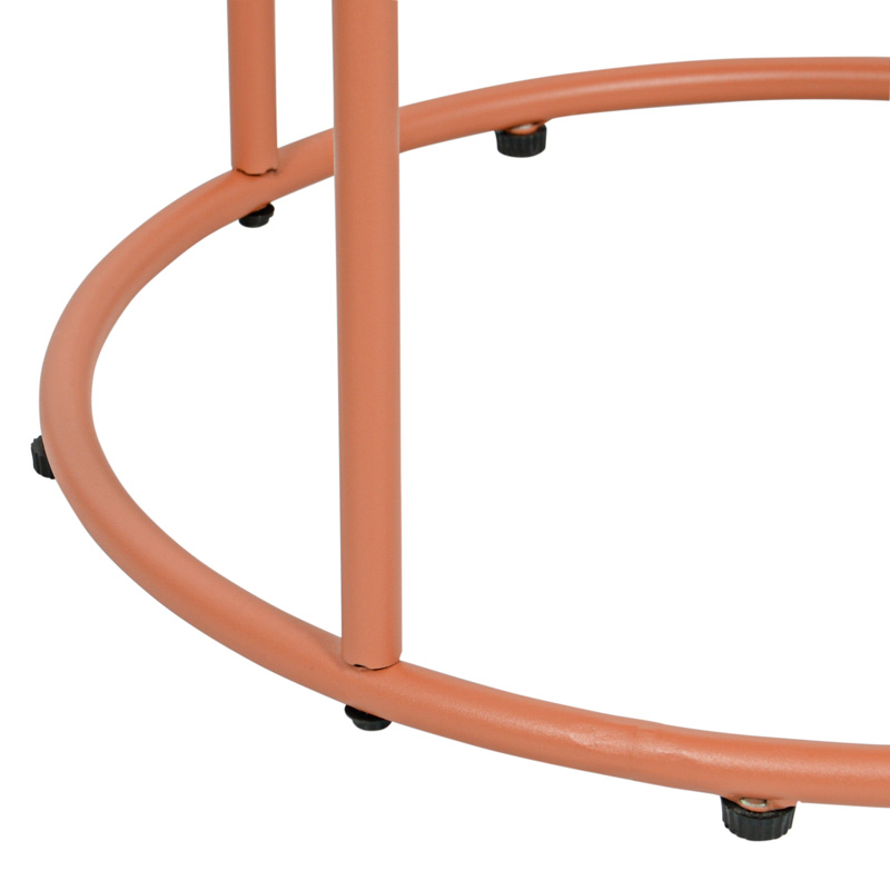 Set table et chaises 'Sienne' terracotta