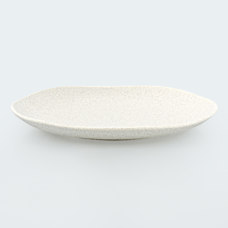 Assiette plate 'Rocaleo' beige 