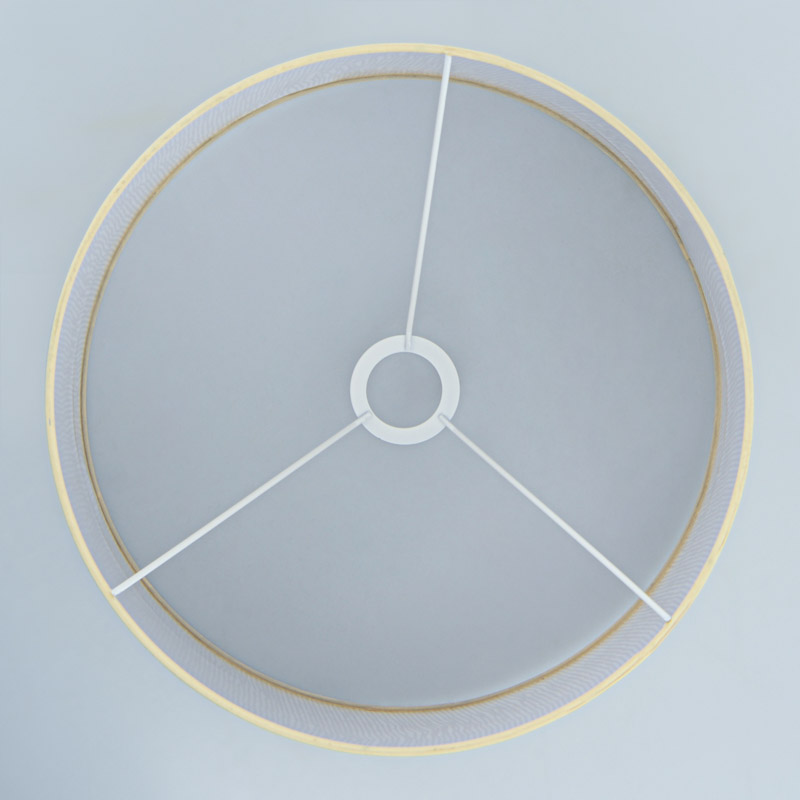 Abat-jour imitation jute 