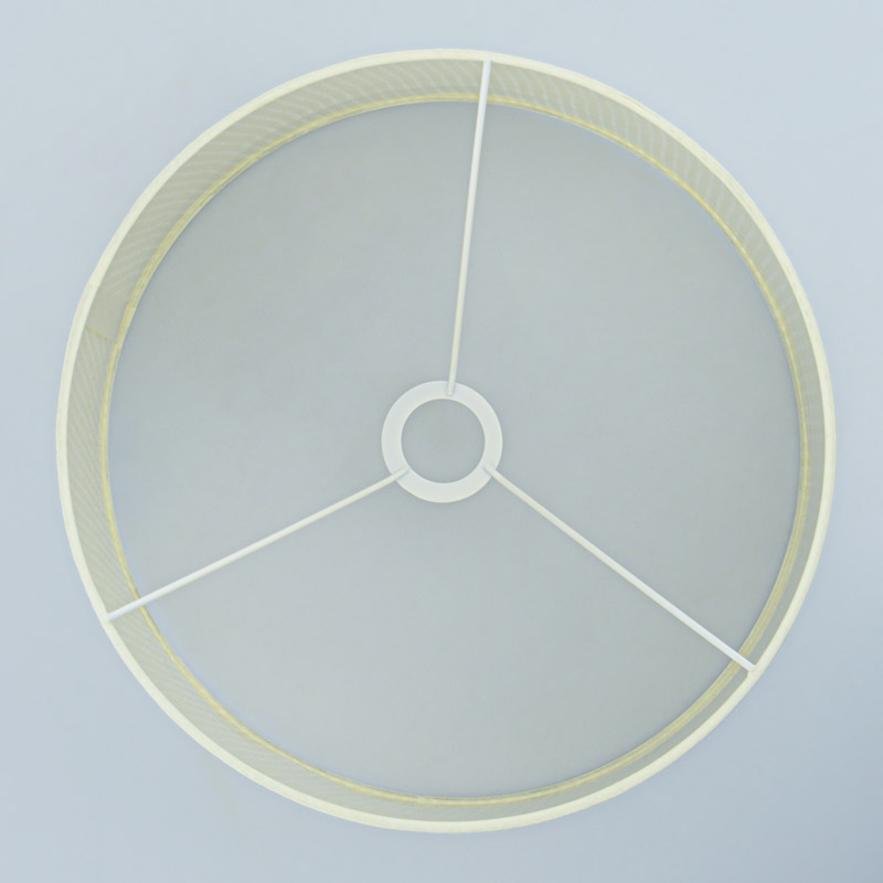 Abat-jour imitation nid d'abeille beige