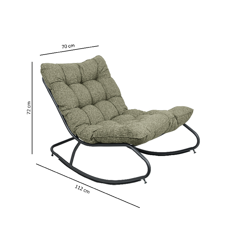 Fauteuil à bascule 'Lounge' 