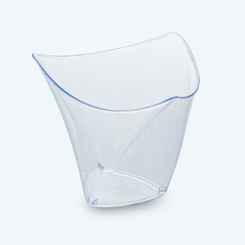 Lot de 20 verrines décalées transparentes