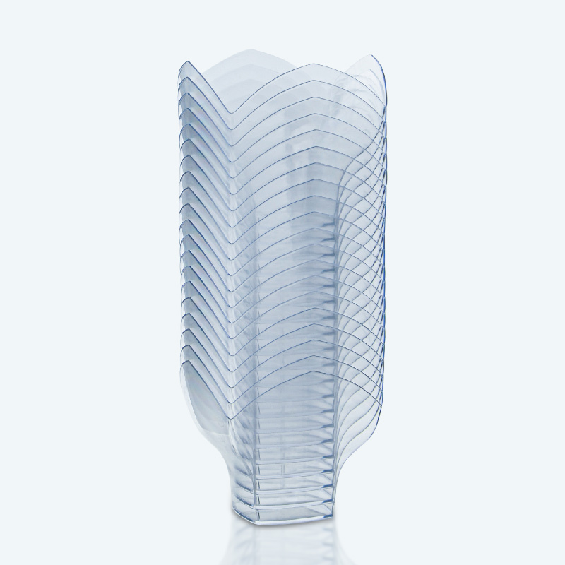 Lot de 20 verrines lotus transparentes