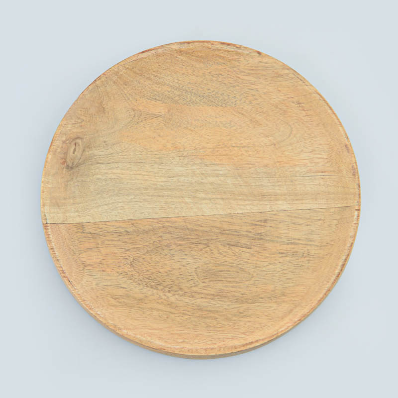Plateau rond 'Manguier' 