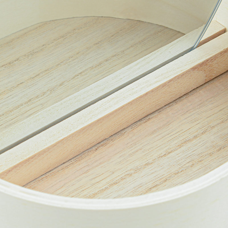 Miroir vague avec support
