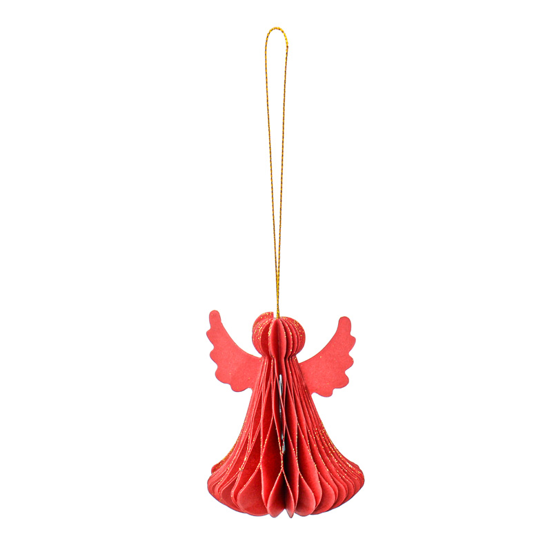 Ange nid d'abeille rouge  