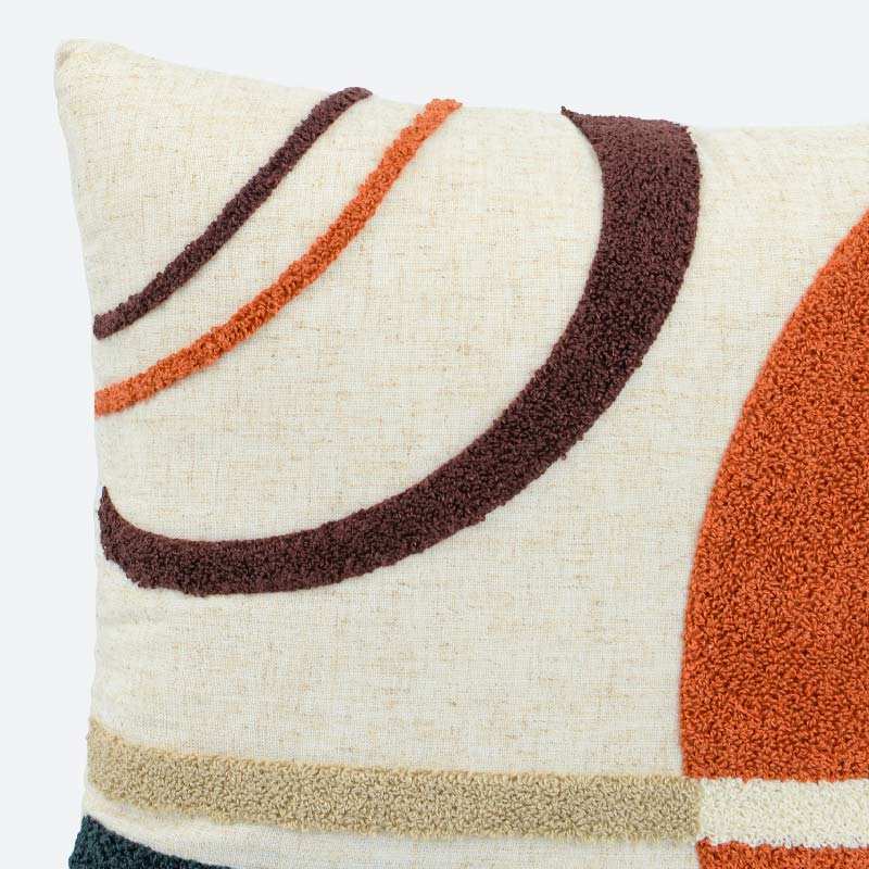 Coussin tufté 'Abbruzes'