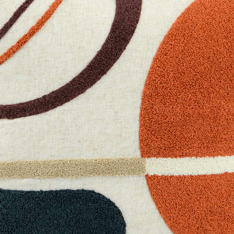 Coussin tufté 'Abbruzes'