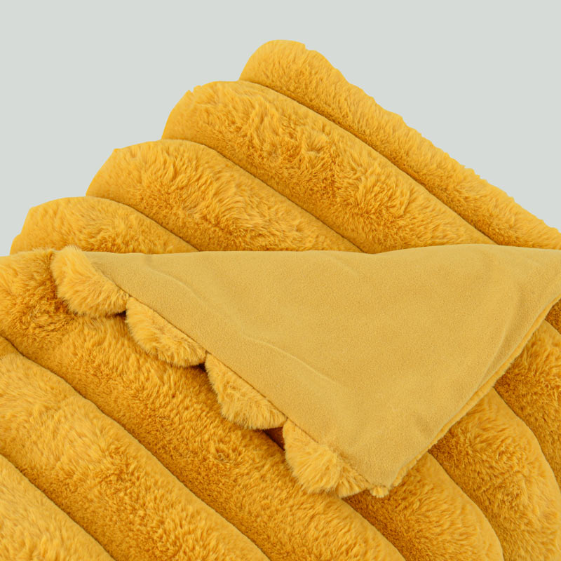 Plaid microfibre 'Stripes' 