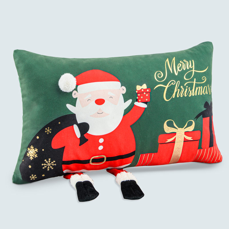 Coussin velours 'Fun Xmas' 