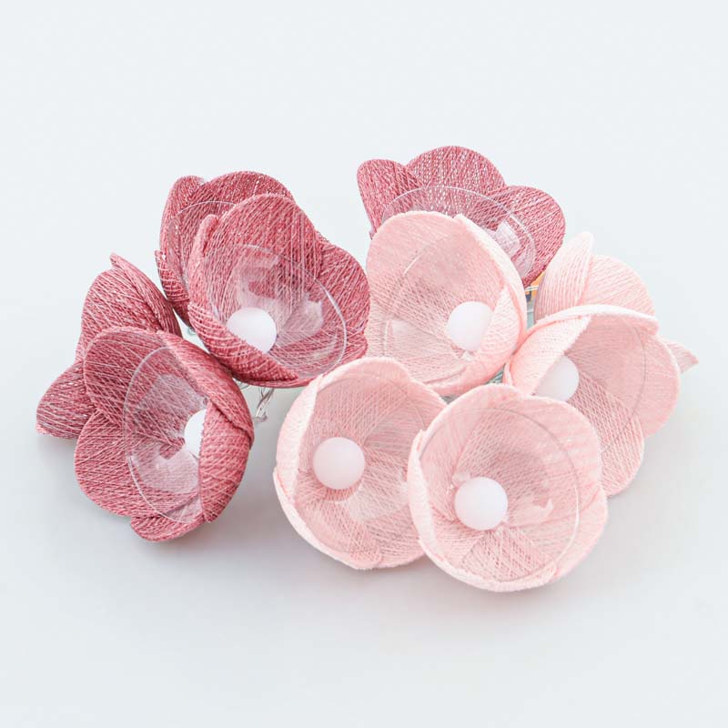 Guirlande lumineuse 10 fleurs 