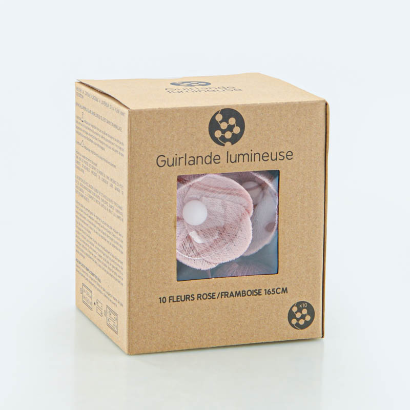 Guirlande lumineuse 10 fleurs 
