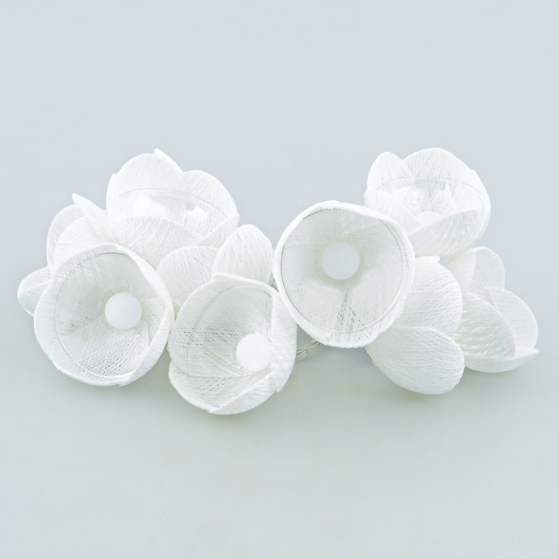 Guirlande lumineuse 10 fleurs 