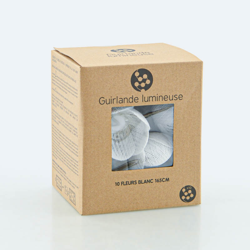 Guirlande lumineuse 10 fleurs 