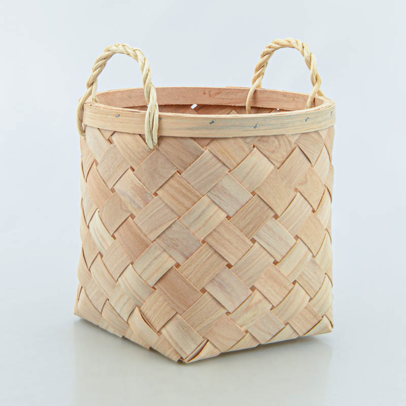 Panier 'Misumi' en bois tressé