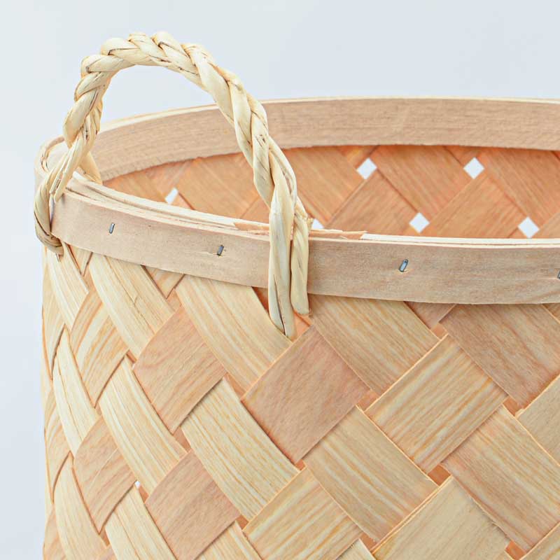 Panier 'Misumi' en bois tressé
