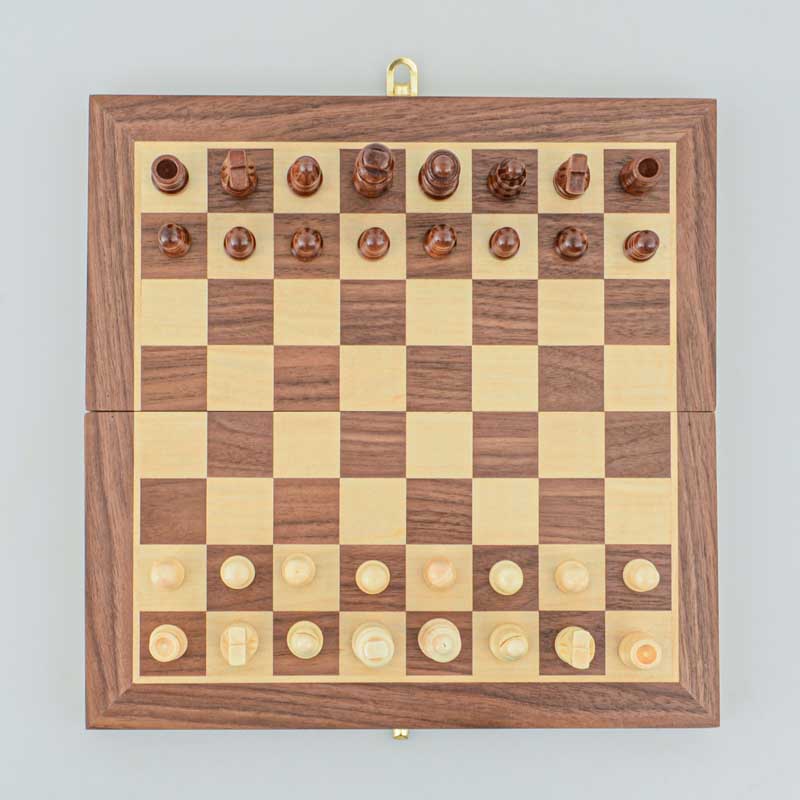Jeu d'échecs pliable 