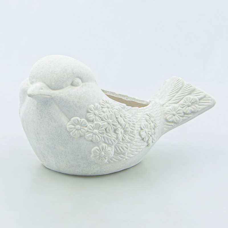 Pot forme oiseau 'Campagne' 