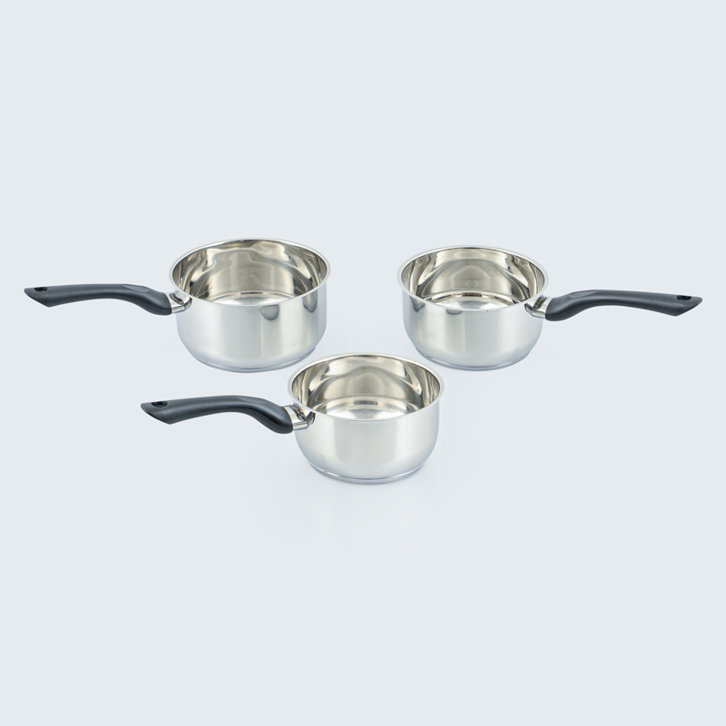 Lot de 3 casseroles 'Primo' en inox 16/18/20cm - L'Incroyable