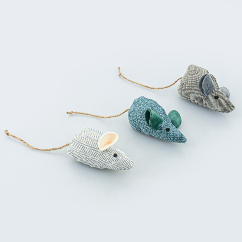Jouet pour chat 3 souris